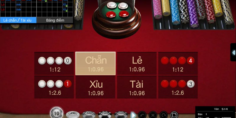 Đa dạng cửa cược và tỷ lệ thưởng hấp dẫn của xóc đĩa FFOK